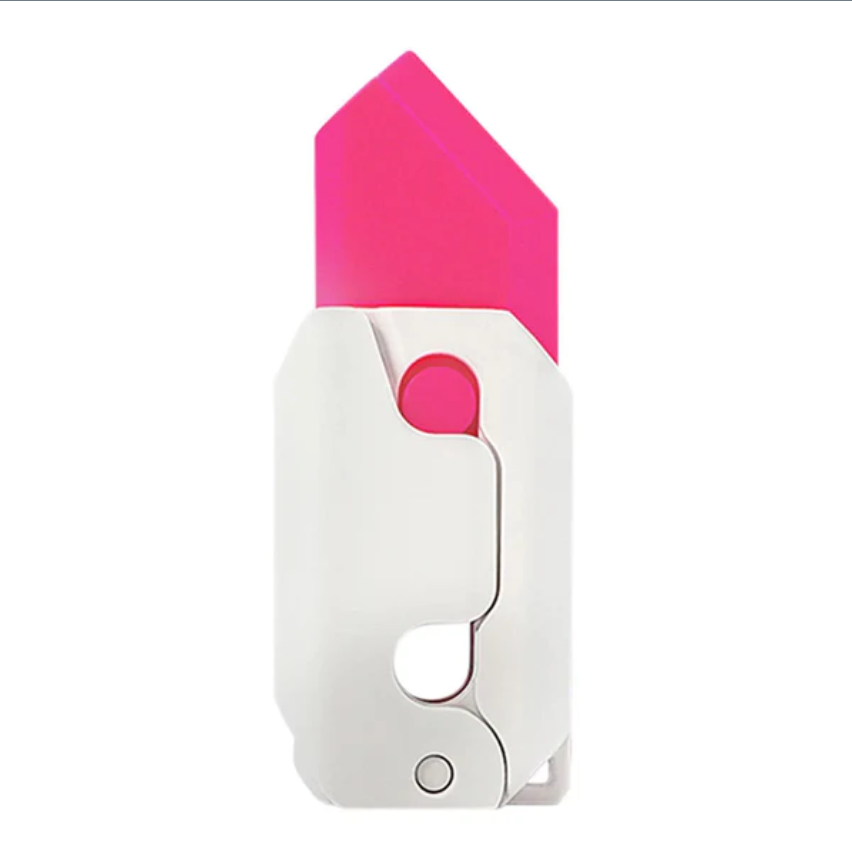 White Gravity Knife Toy Juguete Viral TikTok